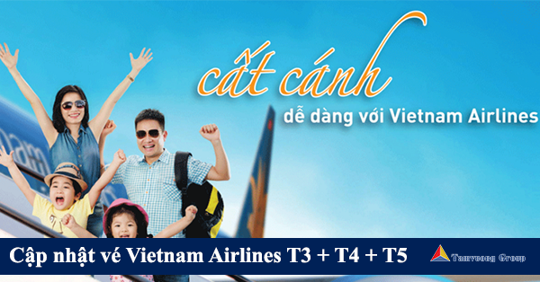 Cập nhật vé Vietnam Airlines