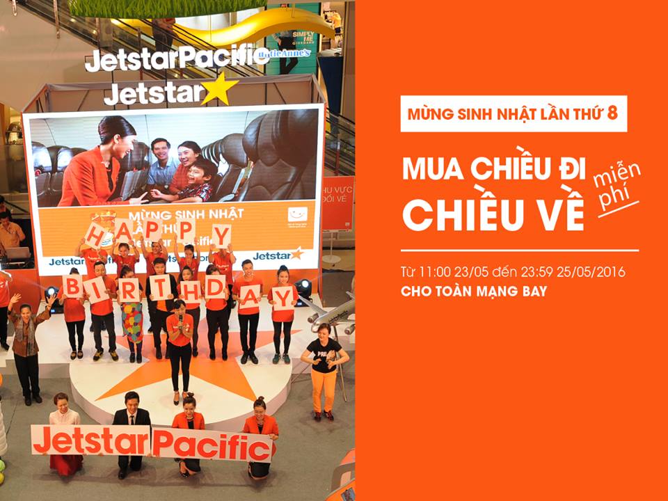 Khuyến mại siêu hot từ Jetstar